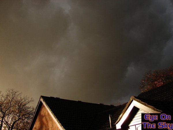 Mean, stormy skies over Weybridge