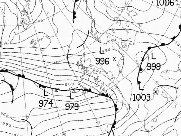 Synoptic chart 00z 08/02/07