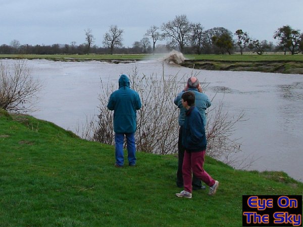 Severn Bore at the end of March
