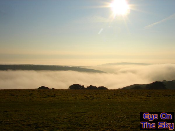 Riding above the clouds