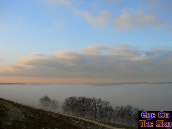 Fog @ sunset