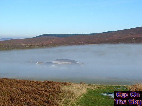 Flow of fog through the cafe!
